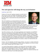 Real Estate Magazine - Canada's new Anti-Spamming Law will Change the Way you do Business